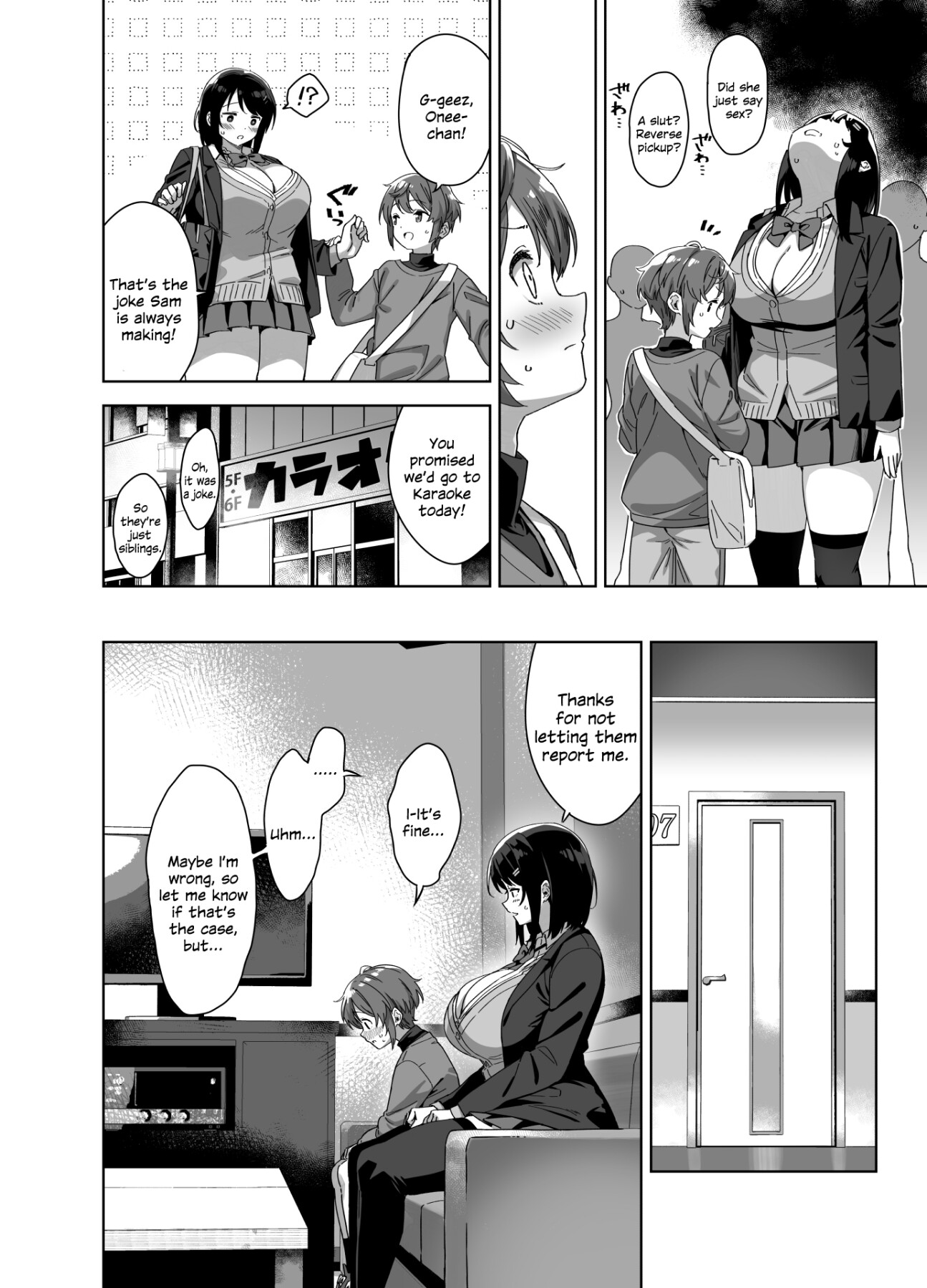 Hentai Manga Comic-The big, naughty lady I'm after-Read-7